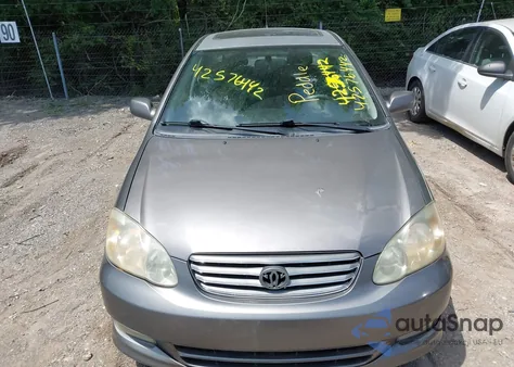 2004 Toyota Corolla S из США, поврежденный, VIN 2T1BR32E34C253639